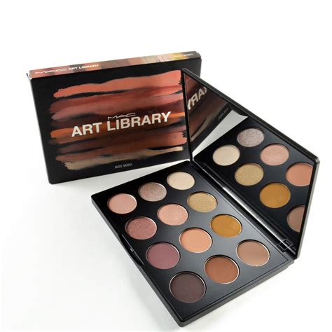 Mac Art Library Nude Model Eyeshadow Palette Makeup Limited For Sale