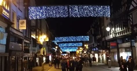 Recap Chester Christmas Lights Switch On In City Centre Chester