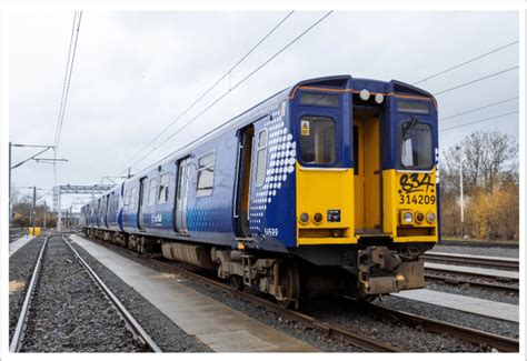 The former ScotRail Class 314 unit to be converted to hydrogen ...