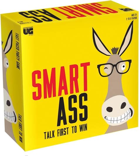 Smart Ass Board Game From University Games To Players Ages And Up Walmart