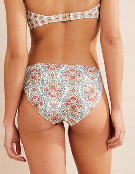 Classic Bikini Bottoms Multi Vine Terrace Boden UK