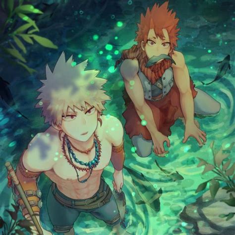 To The Silverspray Coast Kirishima And Bakugou X Listener Fantasy