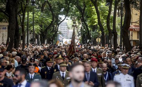 D Octubre As Ha Sido La Procesi N C Vica Por Valencia La Senyera