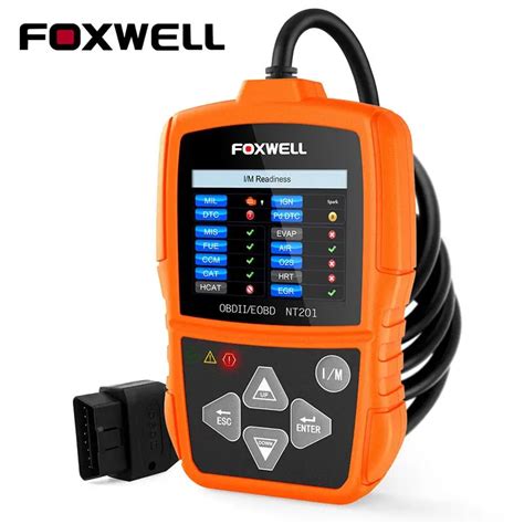 Foxwell Nt Obd Auto Scanner Automotive Obd Obdii Engine Fault Code