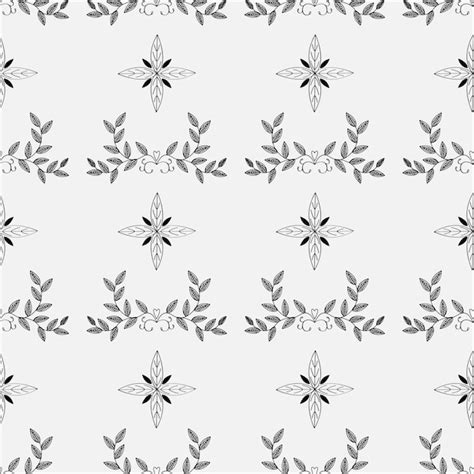 Premium Vector Flat Design Small Flowers Pattern Design