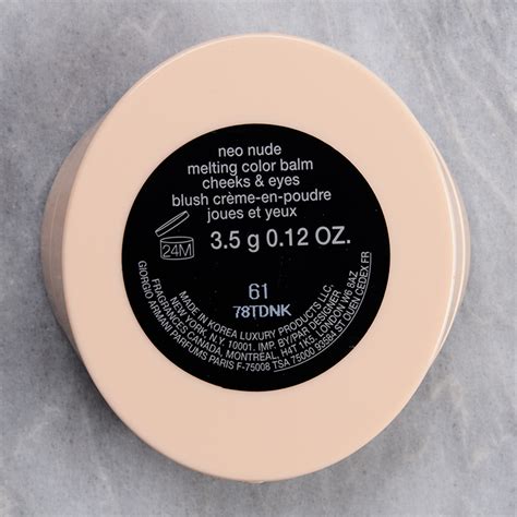 Giorgio Armani Cool Plum Neo Nude Melting Color Balm Review Swatches Fre Mantle