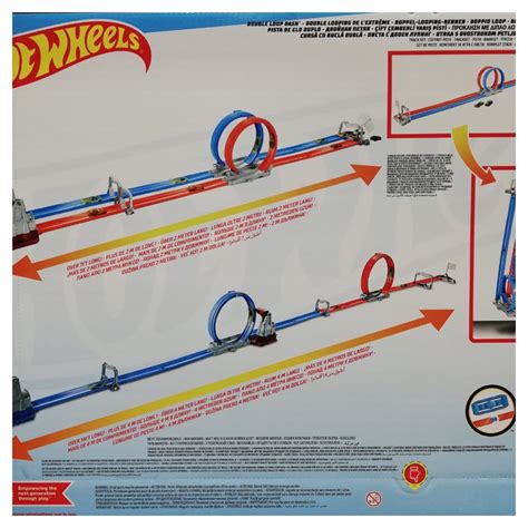 Hot Wheels Çift Çemberde Depar Pist Seti Migros