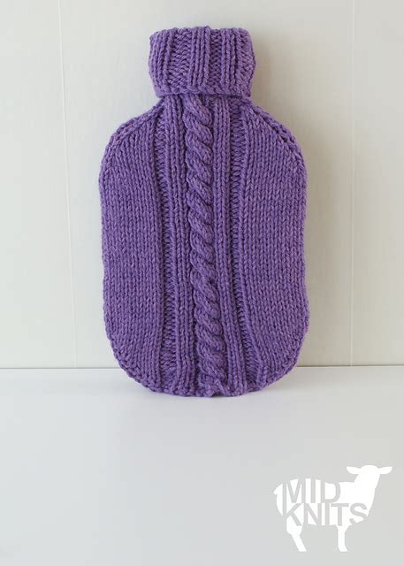 Ravelry Cable Knit Hot Water Bottle Cozy 2015020 Pattern By Erin Black