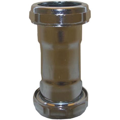 Lasco 1 1 4 In Chrome Plated Brass Straight Coupling Elitsac Inc