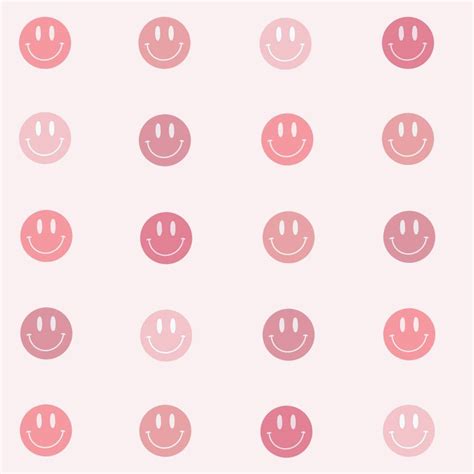 Pink Smiley Face Wallpapers Wallpaper Cave