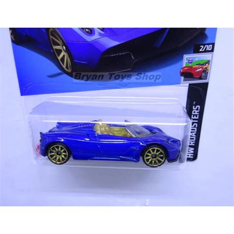 Jual Hot Wheels Pagani Huayra Roadster Biru Kota Depok Zero Bike Tokopedia