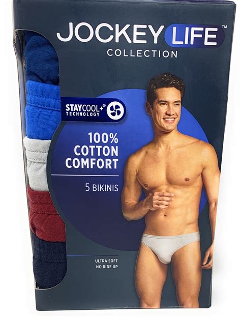 Jockey Life Men S Comfort Cotton String Bikini Pack Walmart My Xxx Hot Girl