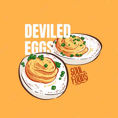 Deviled Eggs Clipart