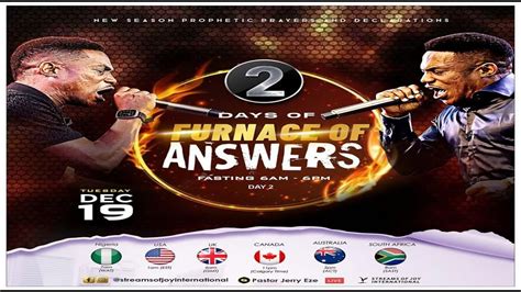 2 DAYS OF FURNACE OF ANSWERS DAY 2 NSPPD 19TH DECEMBER 2023