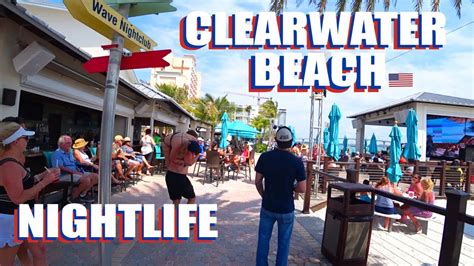 Clearwater Beach Florida Nightlife At Shephards Beach Resort 2021 Youtube