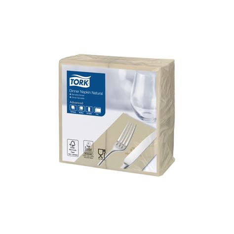 Tork Servet Tissue Naturel 39cm 2 laags 1 8 vouw 1800 stuks Hygiëne