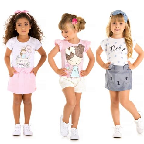 Kit Lote Conjuntos Infantil Menina Roupa Ver O Atacado Mercado Livre