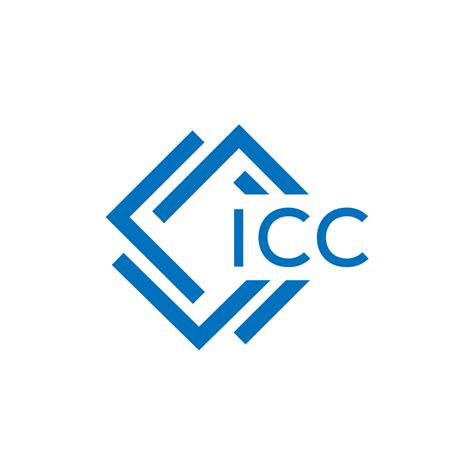 ICC letter logo design on white background. ICC creative circle letter logo concept. ICC letter ...