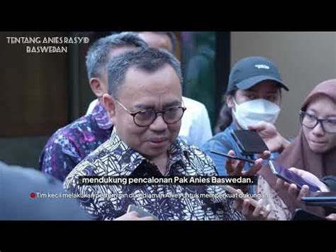 Perjalanan Anies Rasyid Baswedan Menuju Calon Presiden 2024 2029