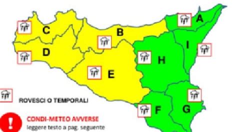 Maltempo In Arrivo Pioggia E Vento Allerta Gialla In Alcune Province