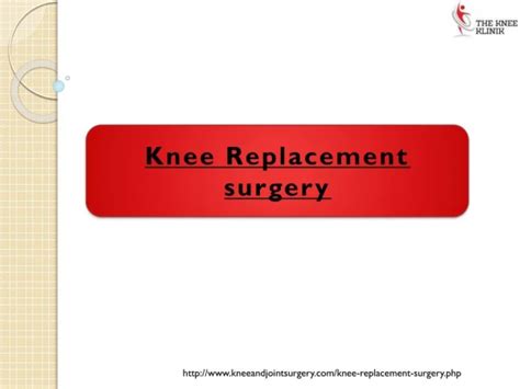 Ppt Knee Replacement Surgery In India Dr Himanshu Tyagi Powerpoint