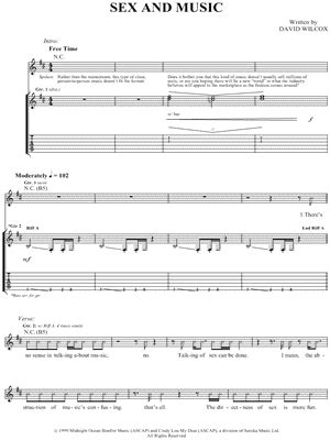 Sex And Music Sheet Music 1 Arrangement Available Instantly Musicnotes
