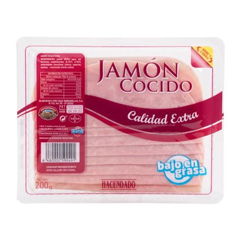 Jam N Cocido Extra Hacendado Lonchas Mercadona