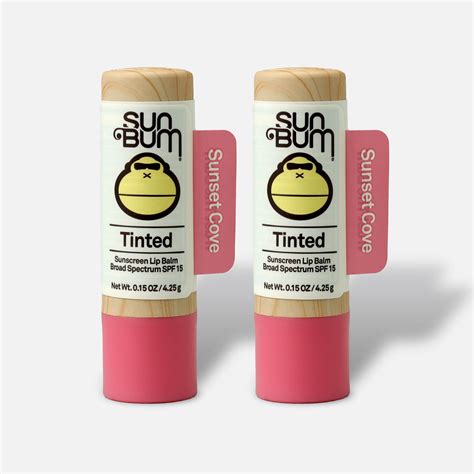 Fsa Eligible Sun Bum Spf 15 Tinted Lip Balm Sunset Cove 15 Oz 2