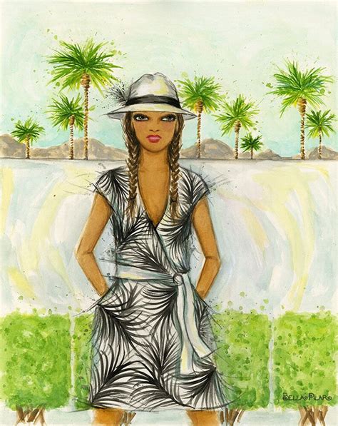 Bella Pilar Art Illustration Bellapilar Fashionart