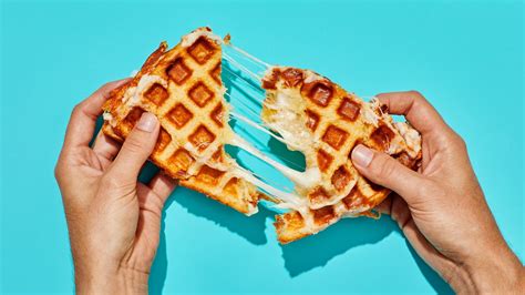 For the Best Grilled Cheese Use Your Waffle Iron Bon Appétit