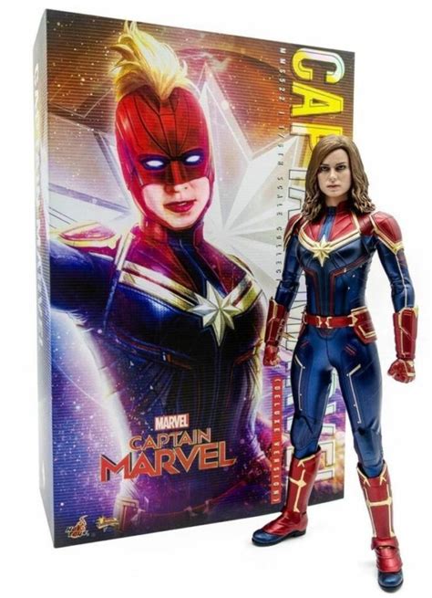 Hot Toys Mms Captain Marvel Deluxe Version Hobbies Toys Toys Games On Carousell