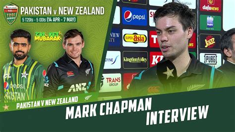 Mark Chapman Interview | Pakistan vs New Zealand | 5th T20I 2023 | PCB ...