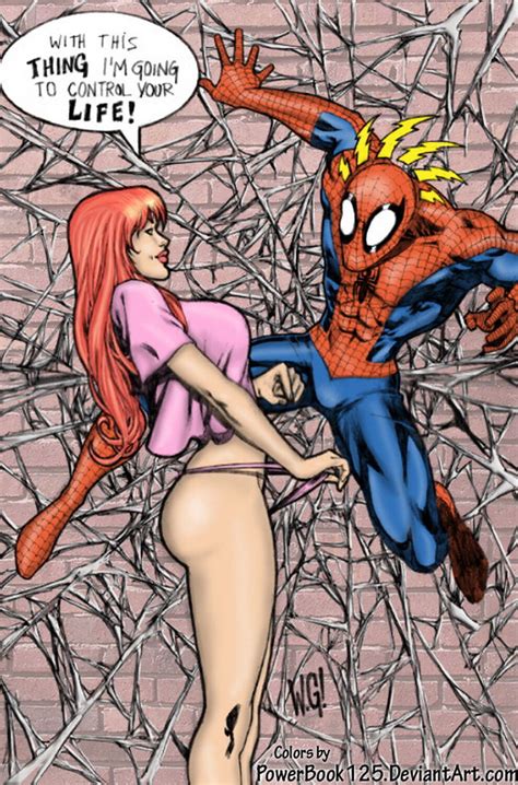 Mary Jane Watson And Spider Man XXX Superhero Porn