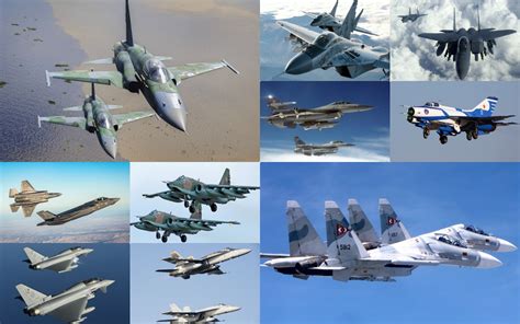 HISTORIA DA AVIAÇÃO Os 10 aviões de combate mais populares em operação