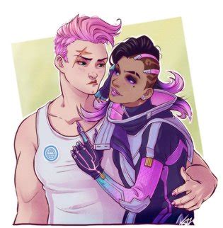 Zarya Loves Sombra Luscious Hentai Manga Porn