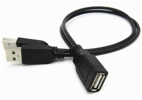 USB мама на 2 USB папа - данные и дополнительное питание, 30см – фото ...