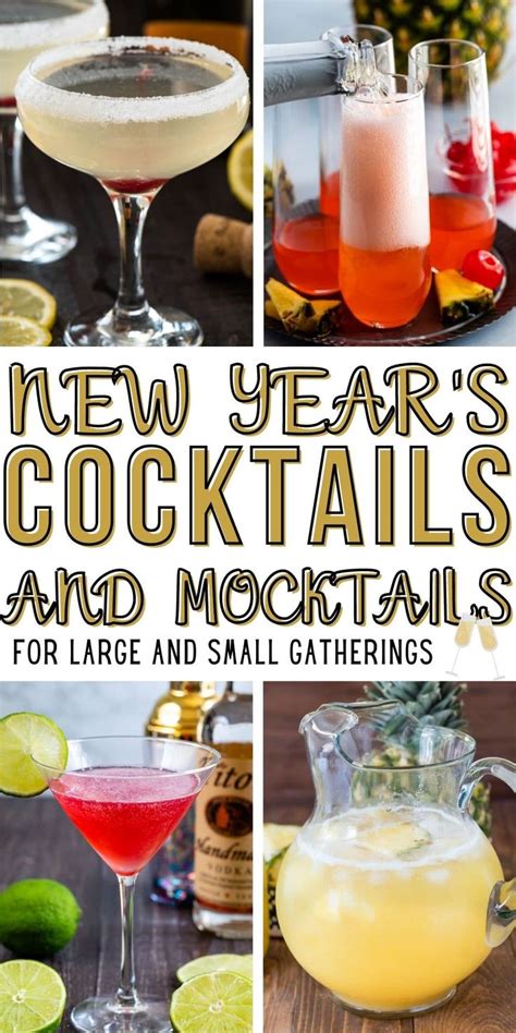 Must Drink New Year S Eve Cocktail Recipes New Year S Eve Cocktails