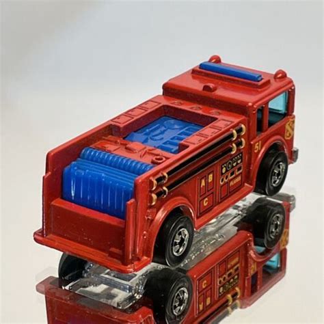 Vintage Mattel Hot Wheels Fire Eater Engine Truck Flying Colors