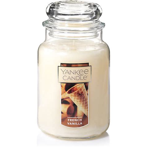 Yankee Candle Large Jar Candle French Vanilla Amazon In Home Kitchen