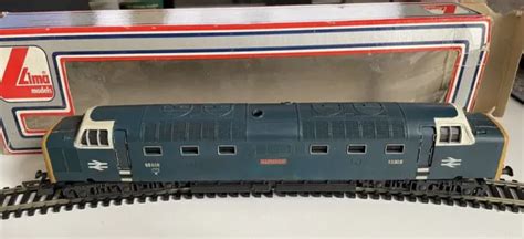 Lima Class 55 Oo Gauge Deltic Alycidon 55009 Weathered Boxed £46