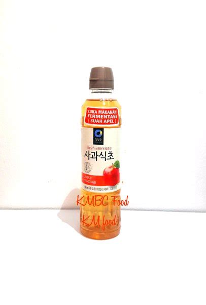 Jual Cuka Apel Daesang Chung Jung One Apple Vinegar Ml Di Lapak