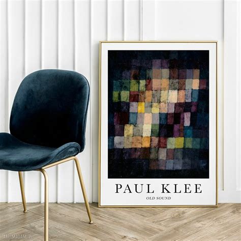 niesztampowe plakaty paul klee old sound plakat 30x40 cm ღ art Madam pl