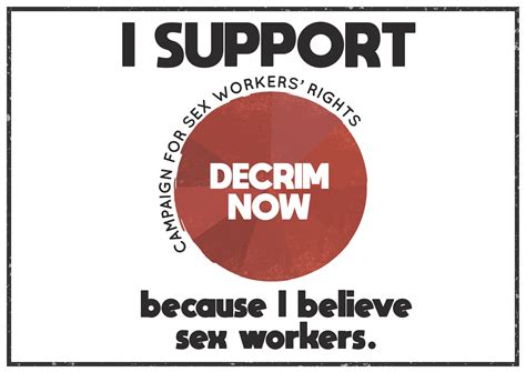 I Believe Sex Workers Copy Decrim Now