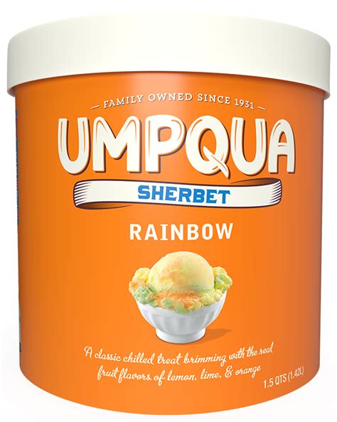 Rainbow Sherbet Umpqua Dairy