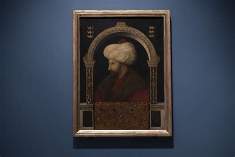 Italian Painter Bellini S Portrait Of Sultan Mehmed Ii On Exhibition