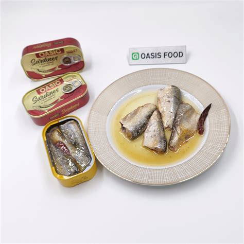 Popular Specification 125g Canned Sardine Storage in Dry Place for Sale
