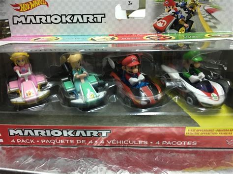Hotwheels Hot Wheels Mario Kart Princess Peach Rosalina Mario Luigi