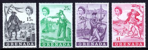 Grenada Scott 345 348 Mnh Scv 6 50 Caribbean Grenada General Issue Stamp Hipstamp