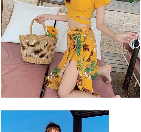 Surf Women S Swimsuit Three Piece Plus Size Bikini Korean Sexy Swimsuit Women S Slim Swimsuit