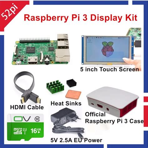 Pi Raspberry Pi Display Kit With Inch Hdmi Lcd Touch Screen